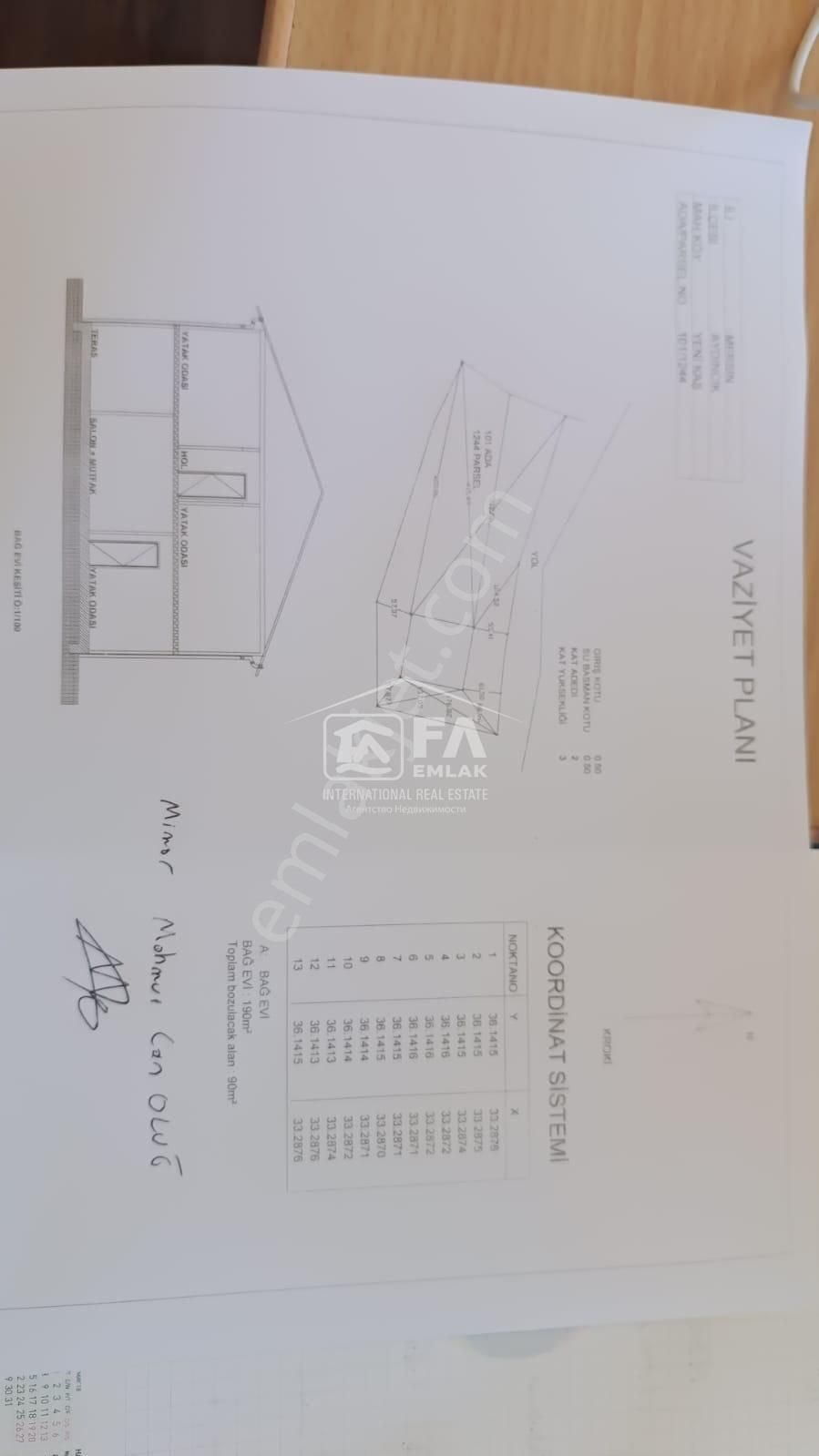 Fa Emlak'tan Soğuksu Plajına 840 M Mesafede Satılık Arsa - Görsel 4