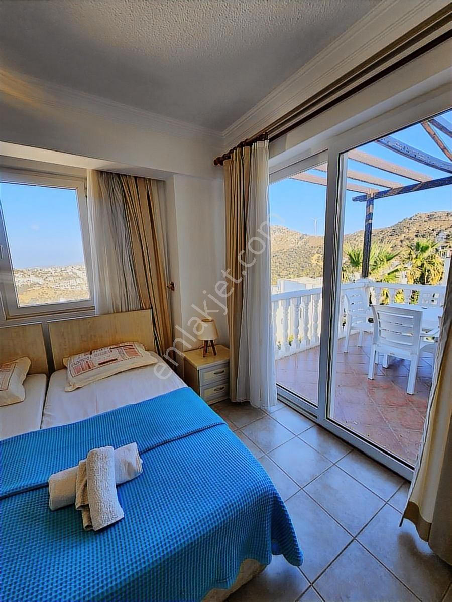 Yalıkavak Geriş Sosyal Tesisli Sitede Deniz Manzaralı Daire - Görsel 19