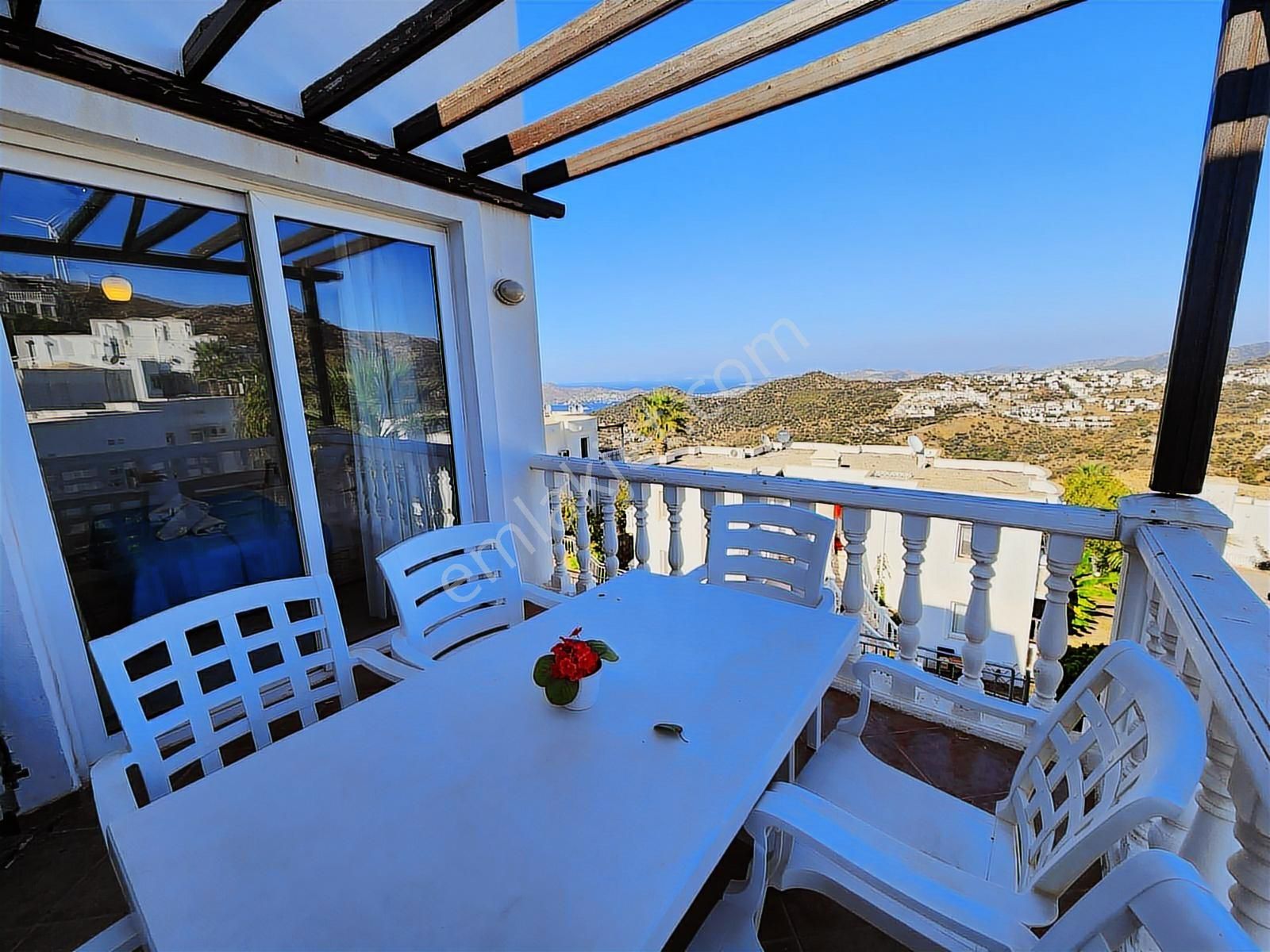 Yalıkavak Geriş Sosyal Tesisli Sitede Deniz Manzaralı Daire - Görsel 14