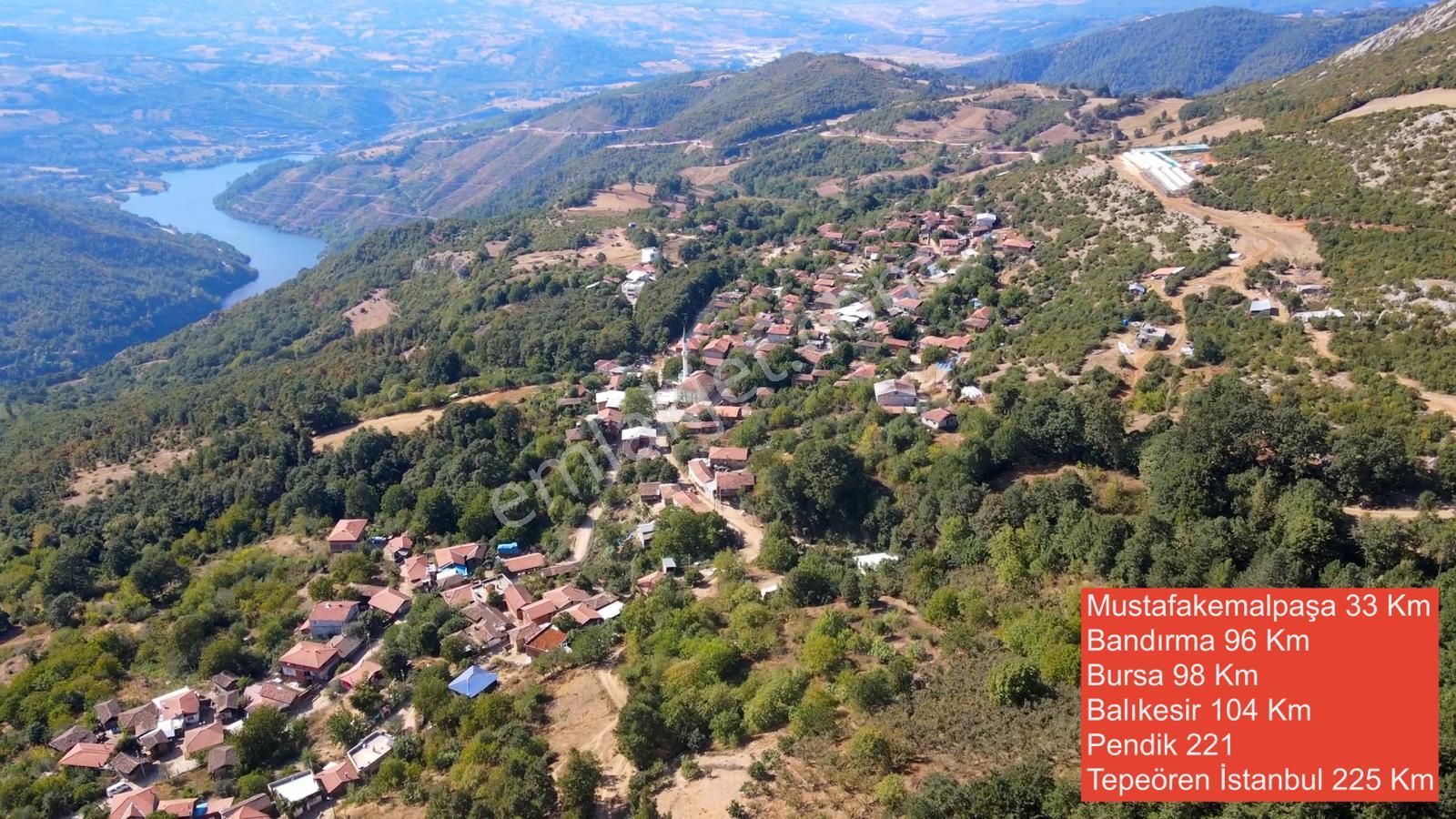 Bursa Mustafakemalpaşada Köyiçi 2 Kat Konut İmarlı 343 M2 Satılık Arsa - Görsel 2