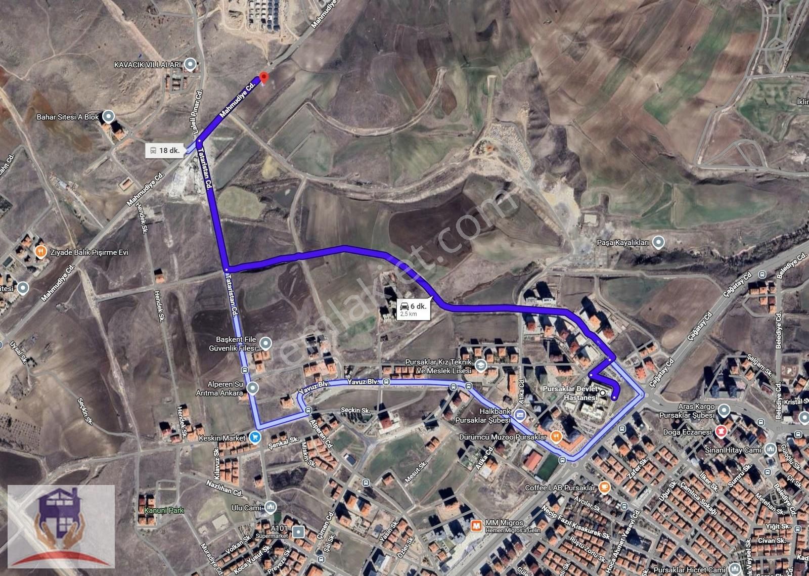 Mahmudiye Caddesine Cepheli 1.6 Emsal İmarlı 245 Mt Arsa - Görsel 3