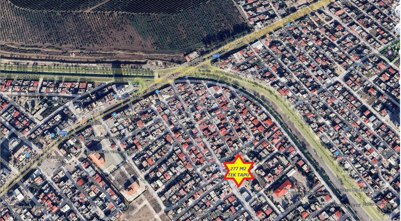 Ulubatlı Hasan Mah Tek Tapu 277 M2 Süper Konumda Arsa.. - Görsel 3