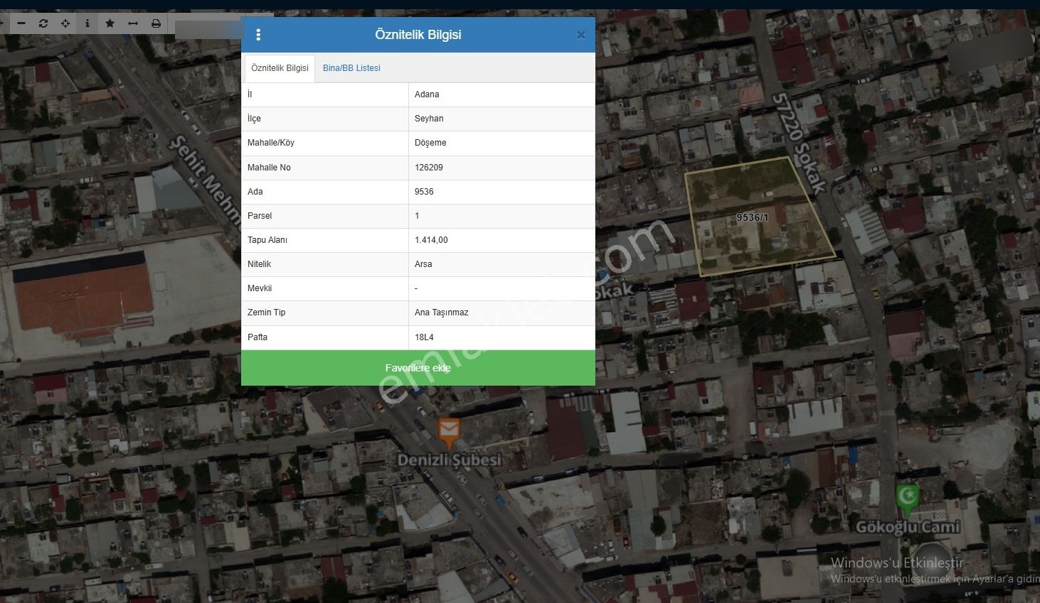 Fırsat Seyhan Döşeme Mahallesi 4 Adet (3+1) Daire Hissesi Alın.. - Görsel 6