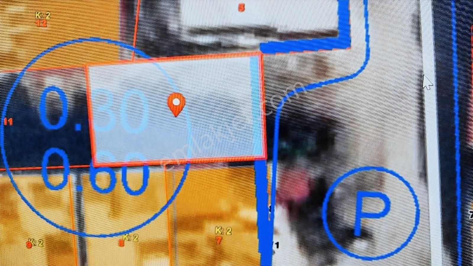 Adana Seyhan 150 M2 Tek Tapu M1 Avm Güneyinde Önü Park Arsa