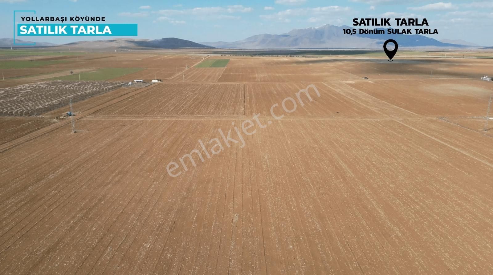 Yollarbaşında 10 Dönüm Sulanabilir Satılık Tarla - Görsel 7