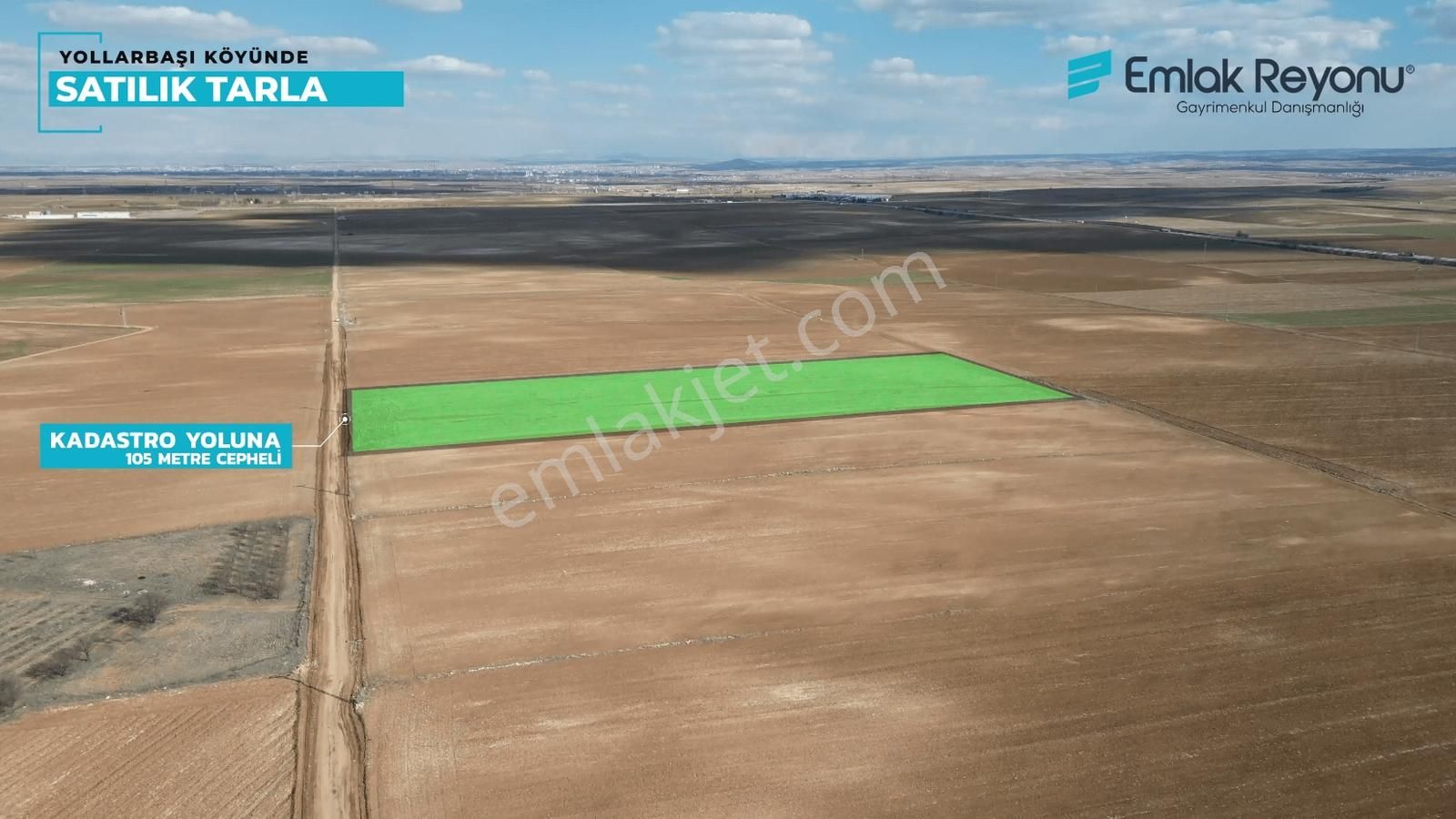 Yollarbaşında 10 Dönüm Sulanabilir Satılık Tarla - Görsel 3