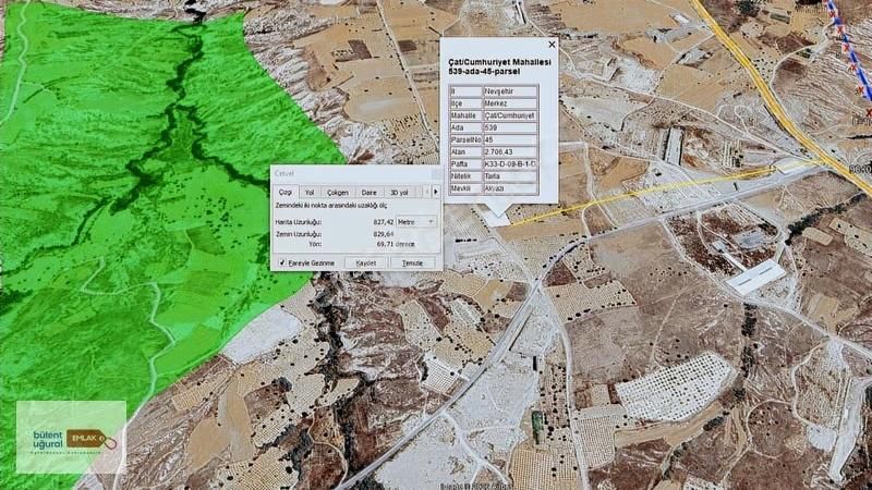 Seyitoğulları Tohumculuğun Arkasında 2706 M2 Satılık Arazi - Görsel 3