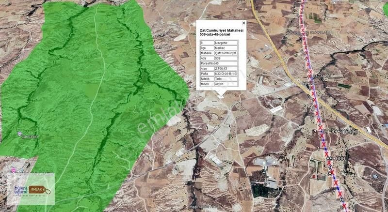 Seyitoğulları Tohumculuğun Arkasında 2706 M2 Satılık Arazi