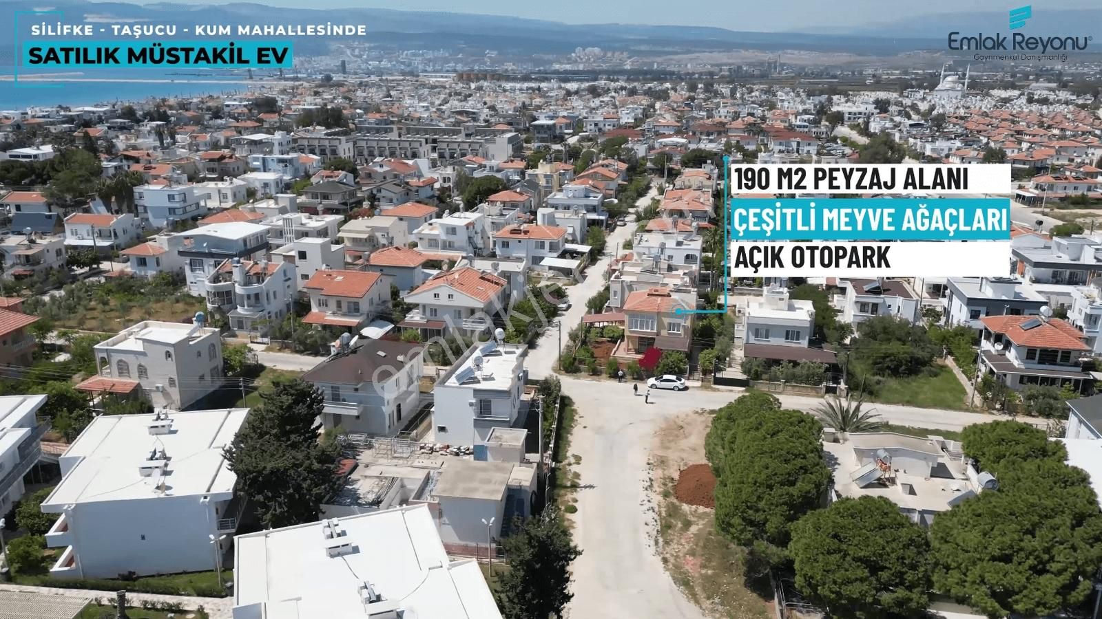 Taşucunda, Denize 300 M Köşe Parsel, 4 Cephe Açık Müstakil Ev - Görsel 24