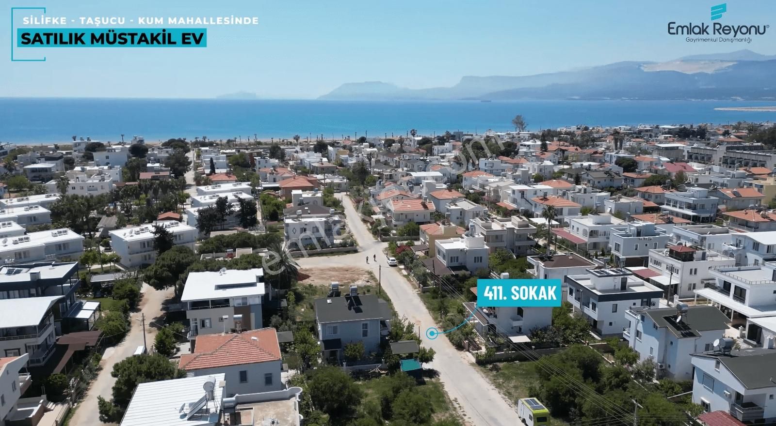 Taşucunda, Denize 300 M Köşe Parsel, 4 Cephe Açık Müstakil Ev - Görsel 25