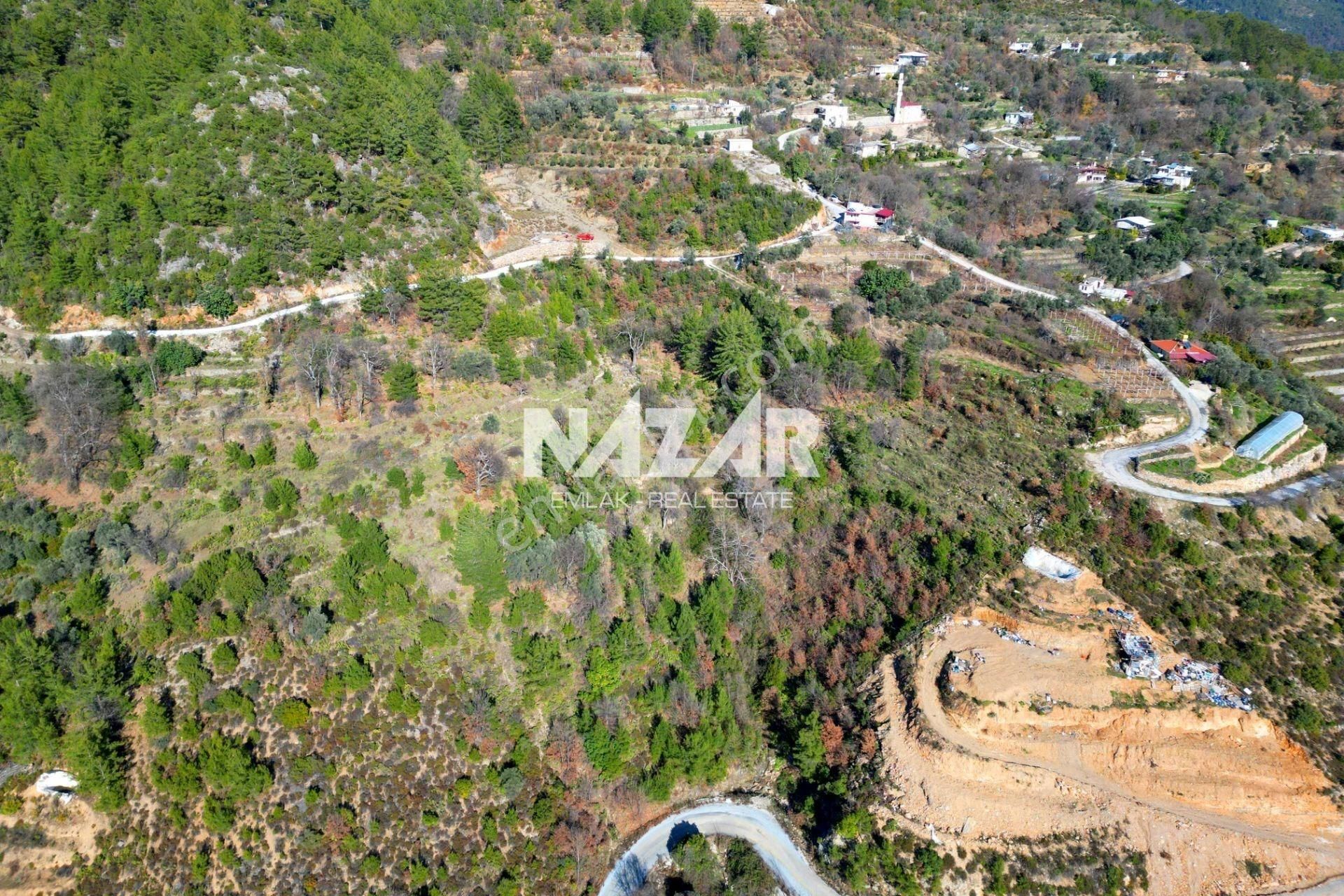 Alanya Üzümlü’de 3.455 M² Satılık Tarla