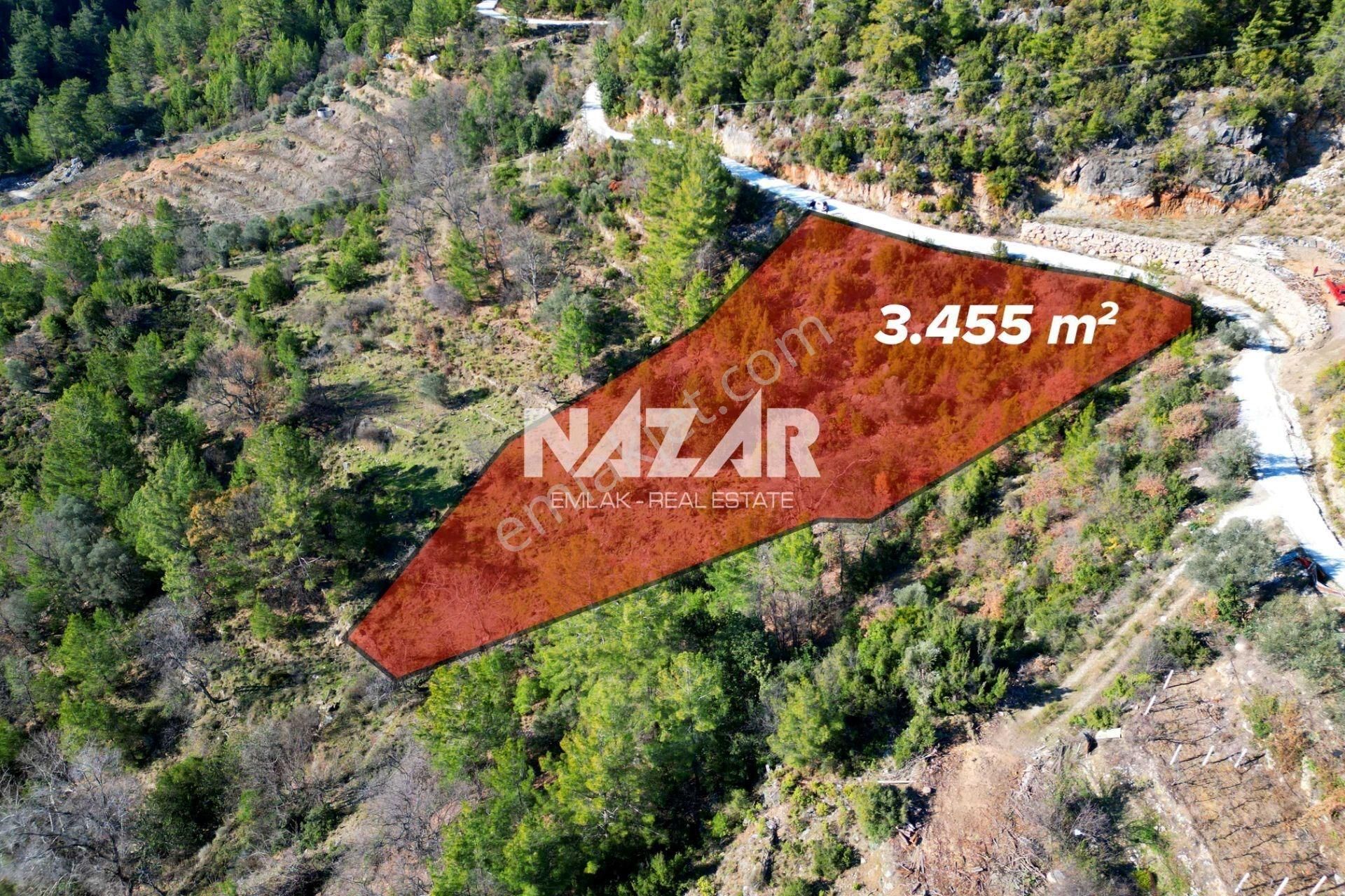 Alanya Üzümlü’de 3.455 M² Satılık Tarla - Görsel 4