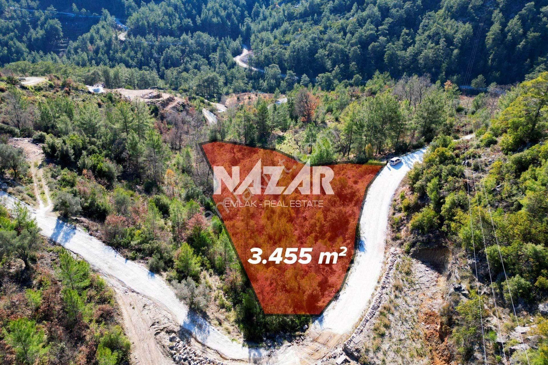 Alanya Üzümlü’de 3.455 M² Satılık Tarla - Görsel 3