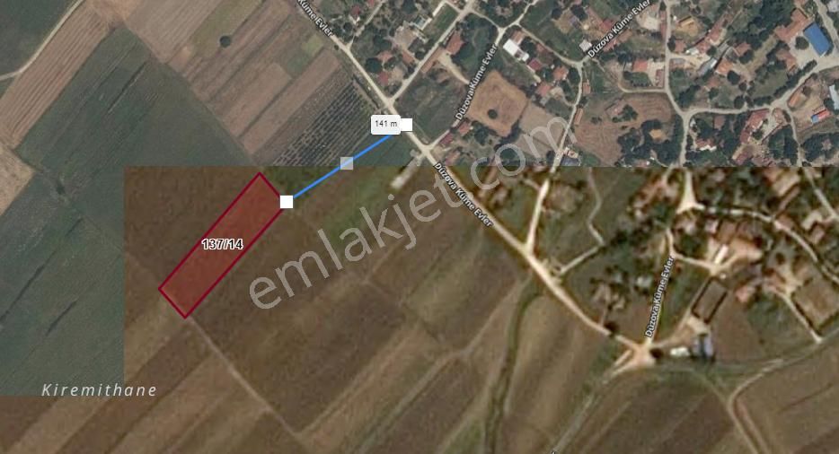 Kırklareli Vize Düzova Da Satılık Arsa 359 M2 - Görsel 4
