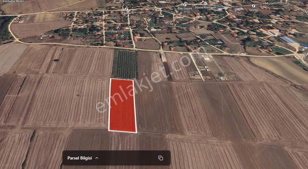 Kırklareli Vize Düzova Da Satılık Arsa 359 M2