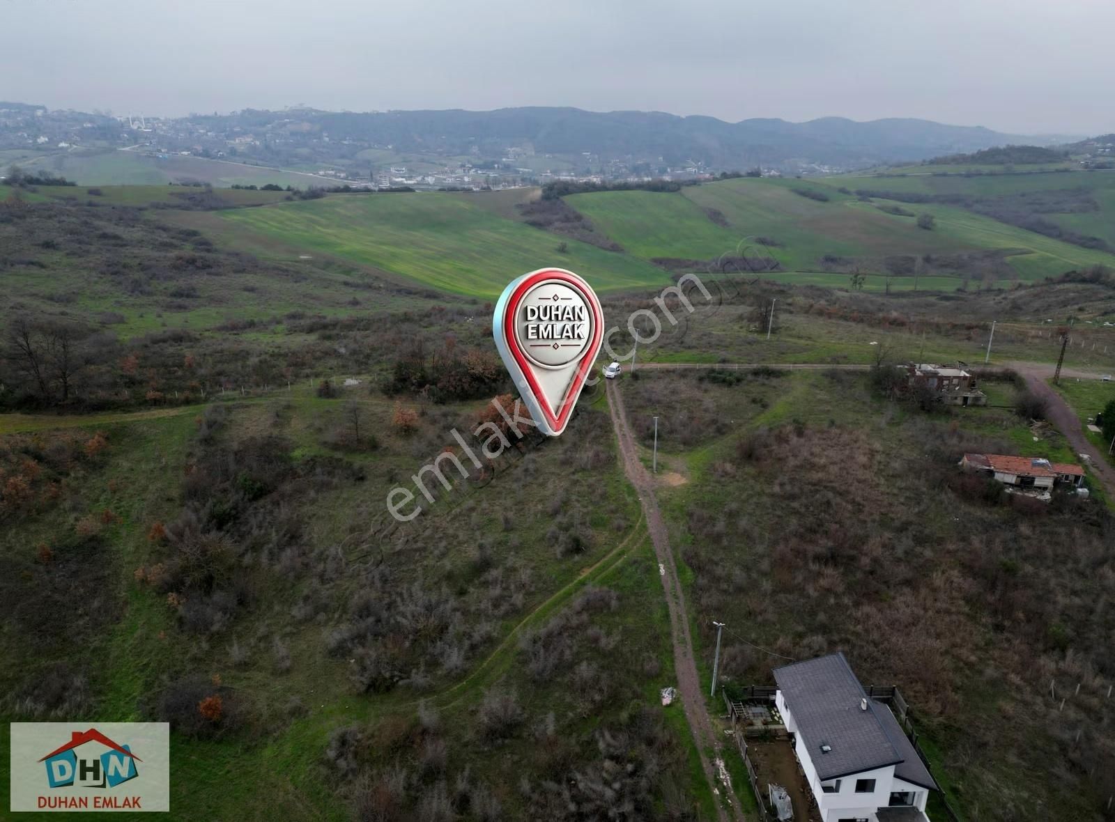 Duhan Emlak'tan Termal Kadıköy Sınırı 492 M² Manzaralı Köşe Arsa - Görsel 4