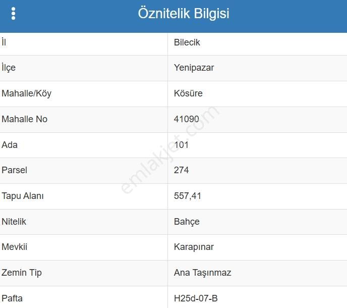 Ekşioğlu Gyd'den Bilecik Yenipazar'da Yola Yakın Satılık Bahçe - Görsel 2
