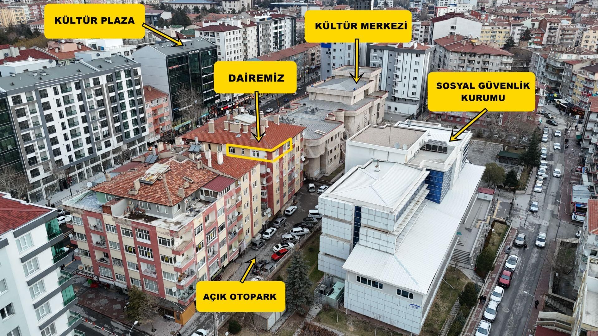 E.gökal Kültür Yanı ! Tam Çarşı Merkez 3+1 Full Yapılı Asansörlü - Görsel 2