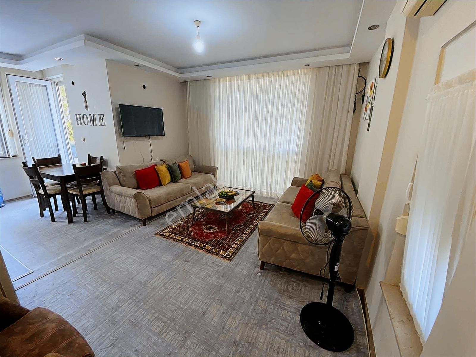 Hurma'da Havuzlu Site İçinde Kiralık 1+1 Mobilyalı Şık Daire - Görsel 10