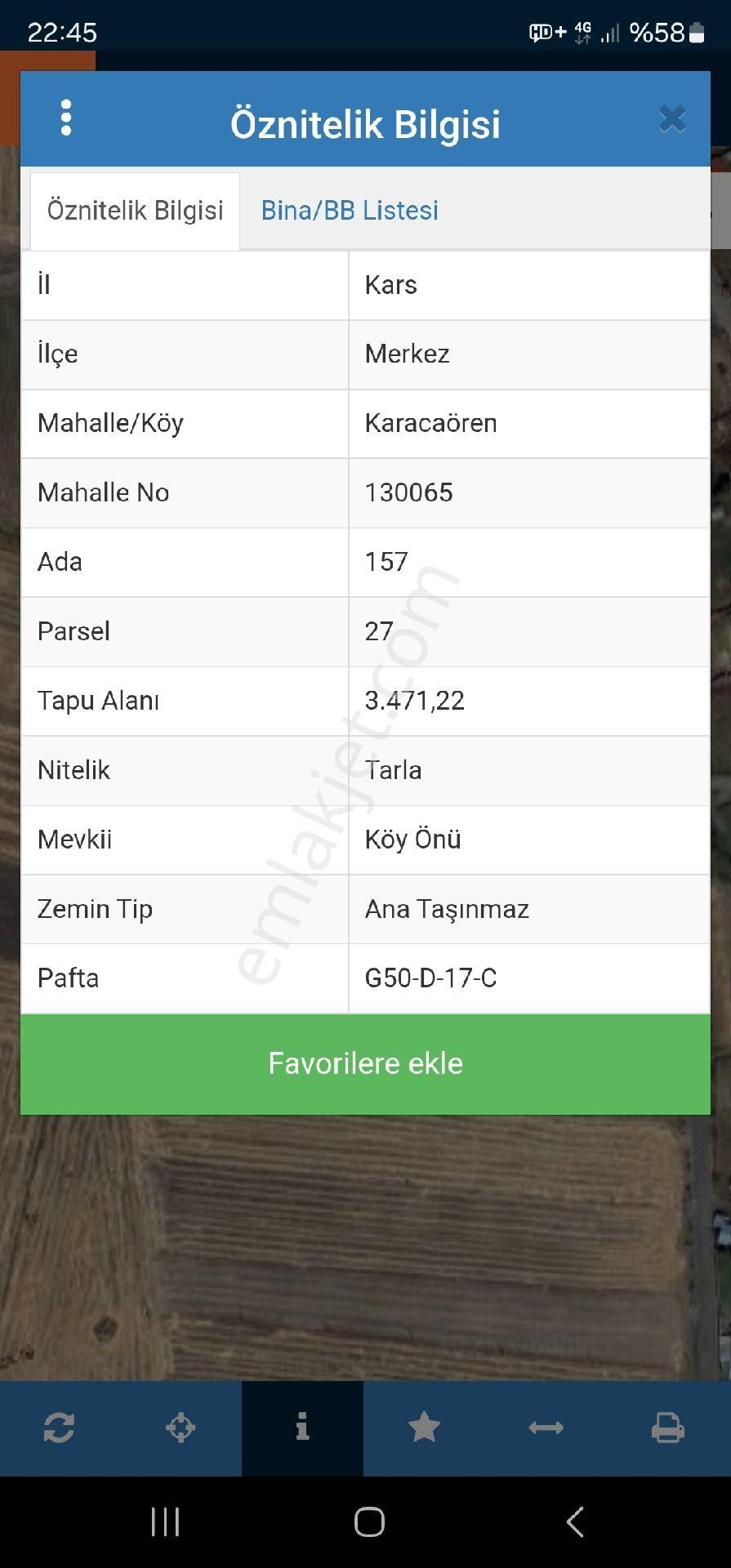 Acil Satılık Kars Karacaören Koyunde Satilik Tarla - Görsel 8