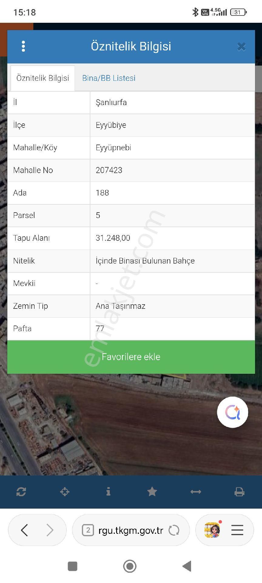 Kılıç Group'tan Acil Satılık Arsa - Görsel 2