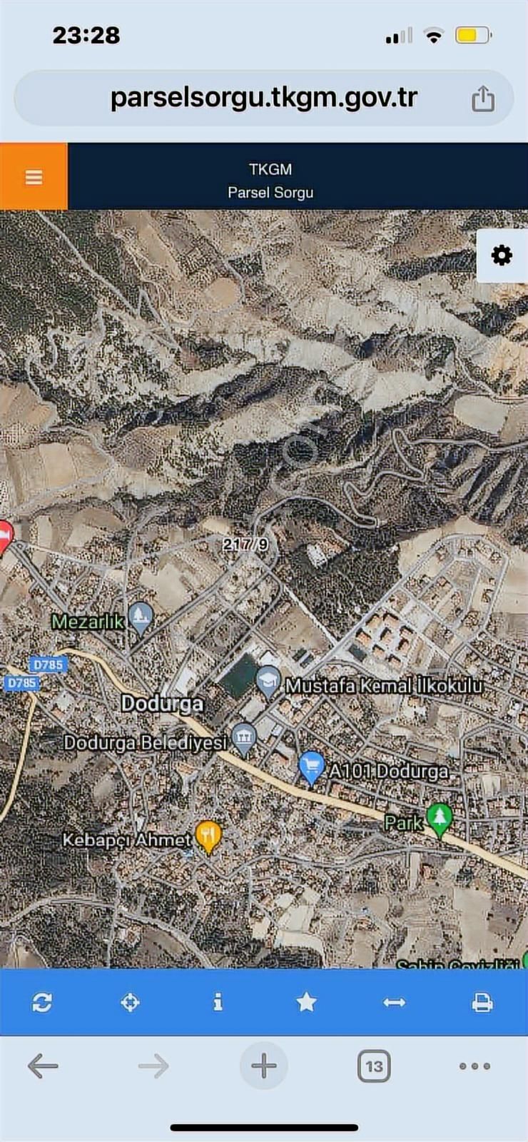 457 Mt. Konut İmarlı Köşe Parsel.tek Tapu.ilçe Merkezinde. - Görsel 5