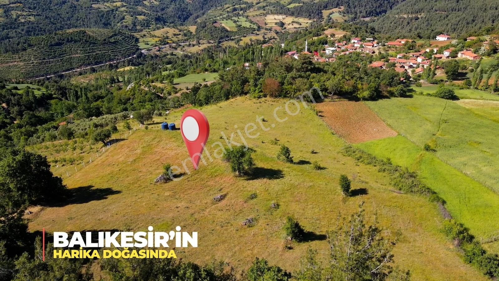 Yatırım Başkenti Balıkesir Kepsut'ta Köyiçi 328m² İmarlı Arsa - Görsel 2