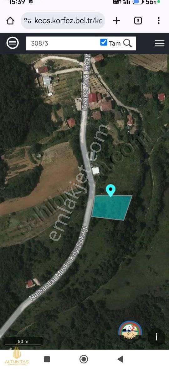 Altuntaş'tan Körfez Himmetlide 1505m² %5 İmarlı Satılık Tarla - Görsel 5