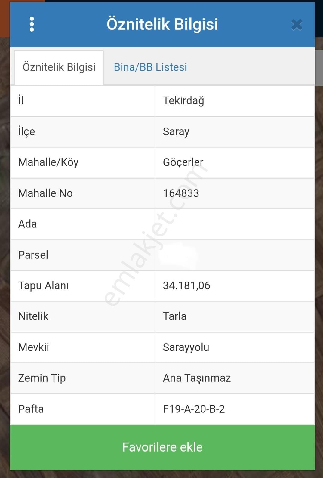 Saray Göçerler'de Yerleşim Alanına 1km Tek Tapu Satılık Tarla - Görsel 4