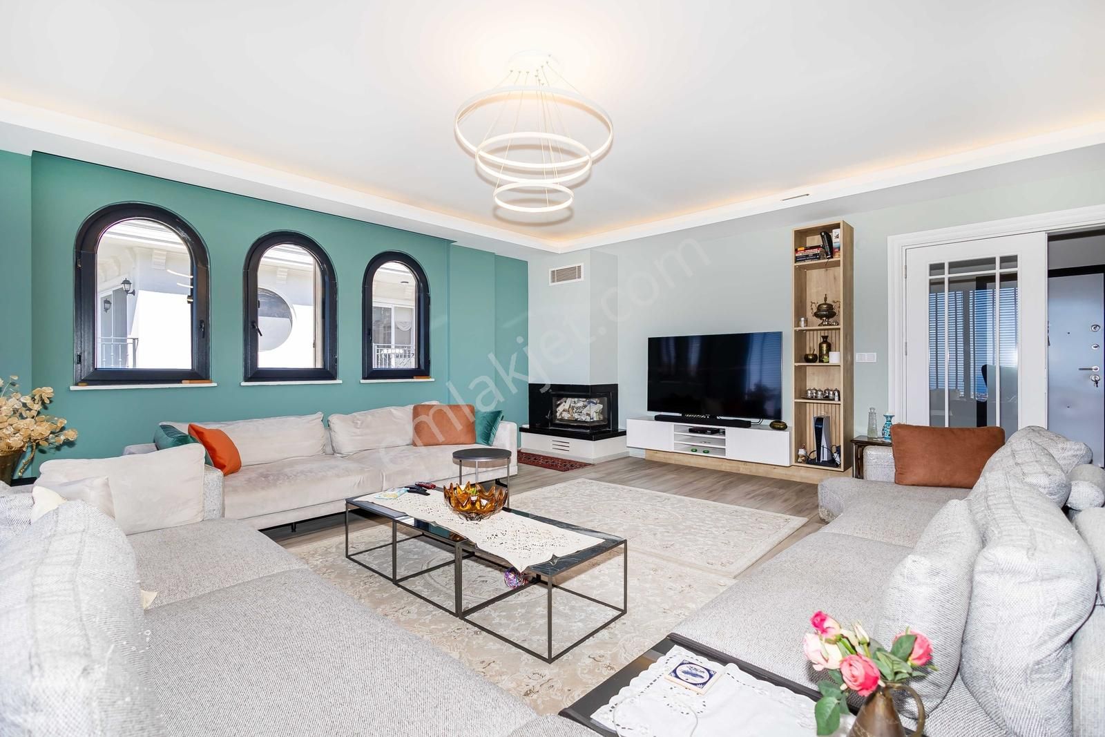 Alanya Oba 3+2 Full Lüks Eşyalı 865m2 Müstakil Deniiz Manzaralıı - Görsel 33