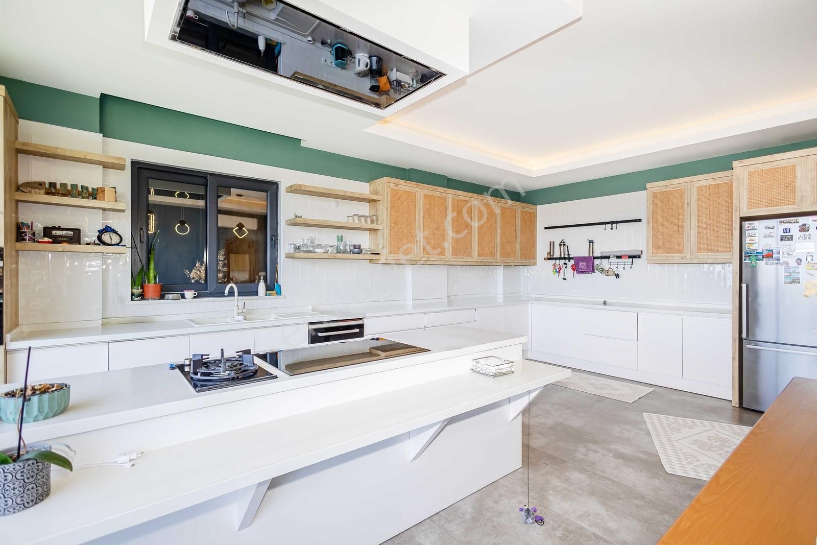 Alanya Oba 3+2 Full Lüks Eşyalı 865m2 Müstakil Deniiz Manzaralıı - Görsel 19