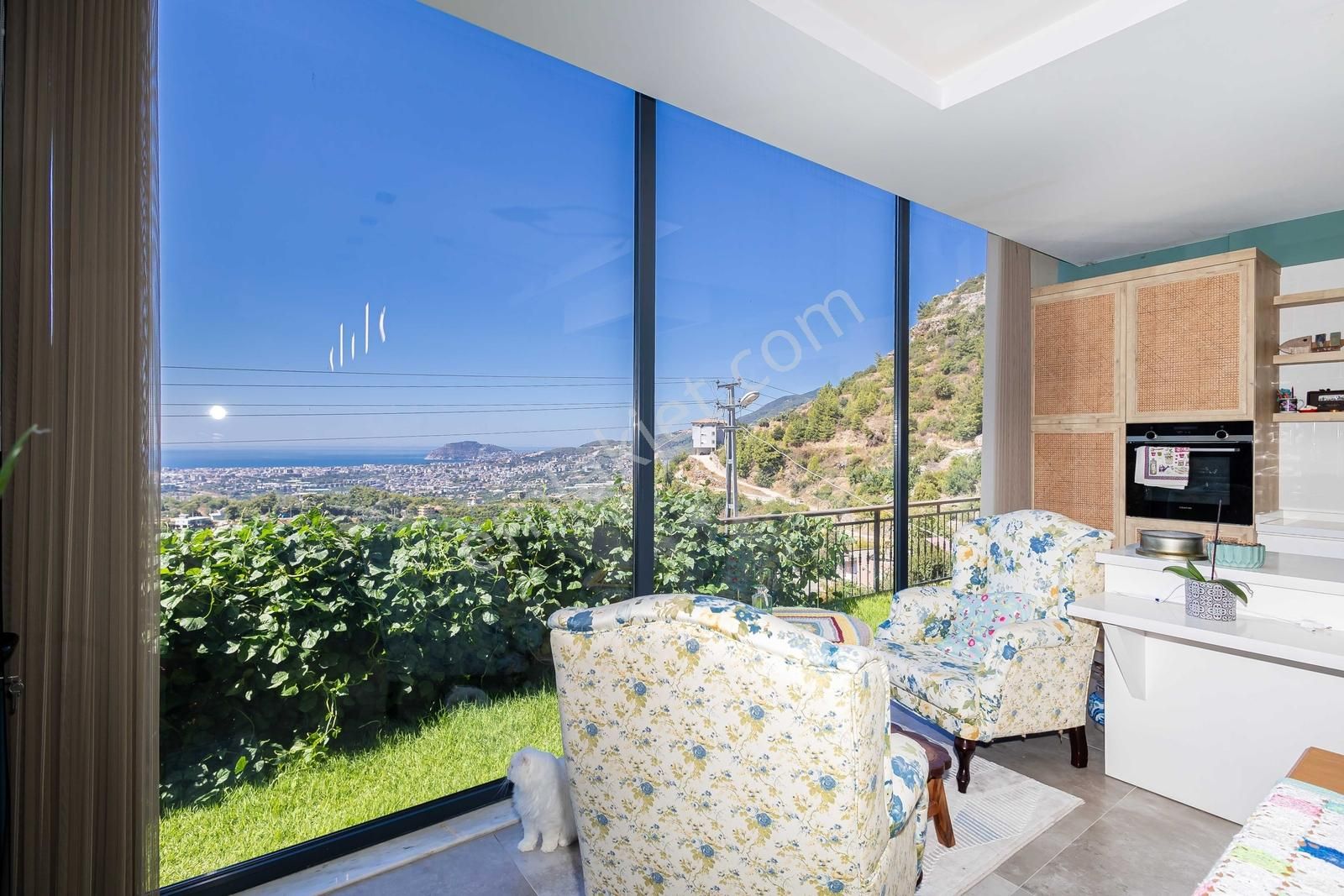 Alanya Oba 3+2 Full Lüks Eşyalı 865m2 Müstakil Deniiz Manzaralıı - Görsel 4