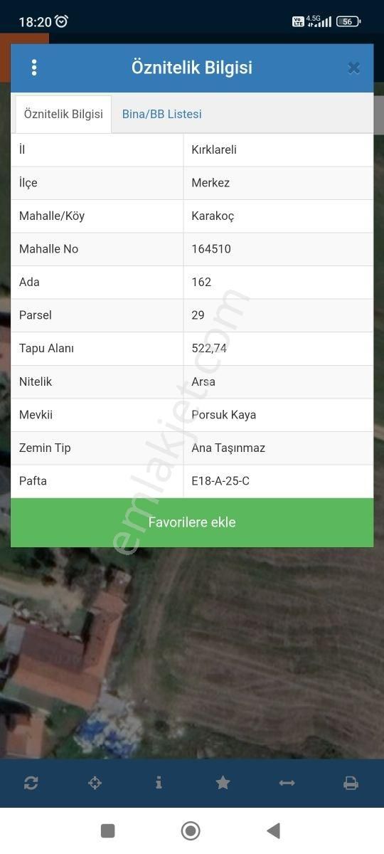Newcıty Emlaktan Kırklareli Karakoç Köyünde Köşe Arsa 522 M2 - Görsel 15
