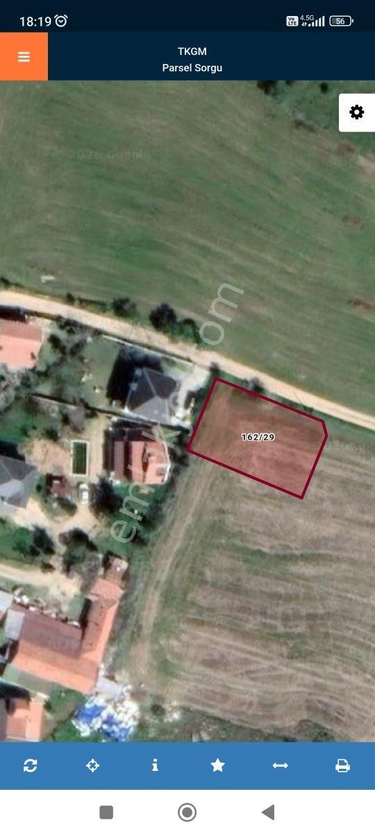 Newcıty Emlaktan Kırklareli Karakoç Köyünde Köşe Arsa 522 M2