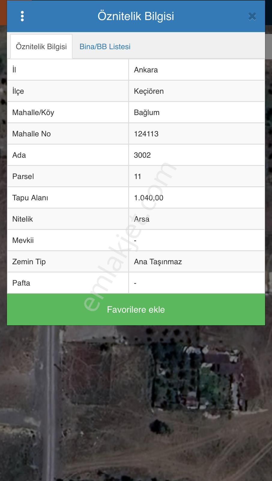 Keçiören Bağlumda 700m2 Villa İmarlı Hazır Kurulu Bahçe - Görsel 16