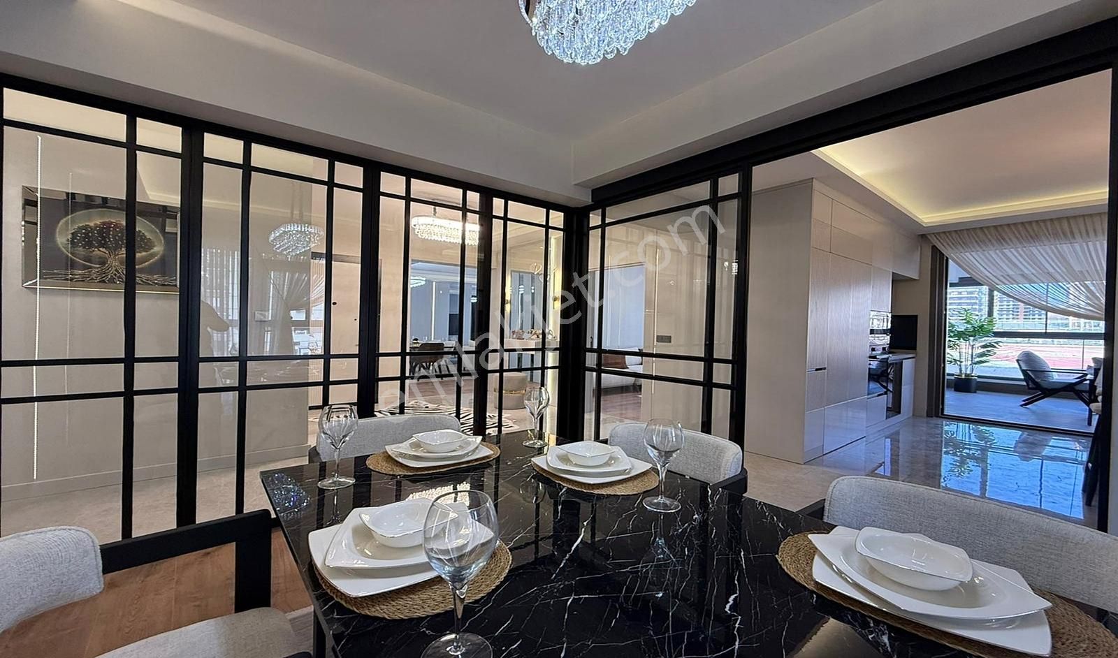 Yasa'dan Ovacık'da Sıfır 5+1 Yemek Odalı Muhteşem Konum !!! - Görsel 12