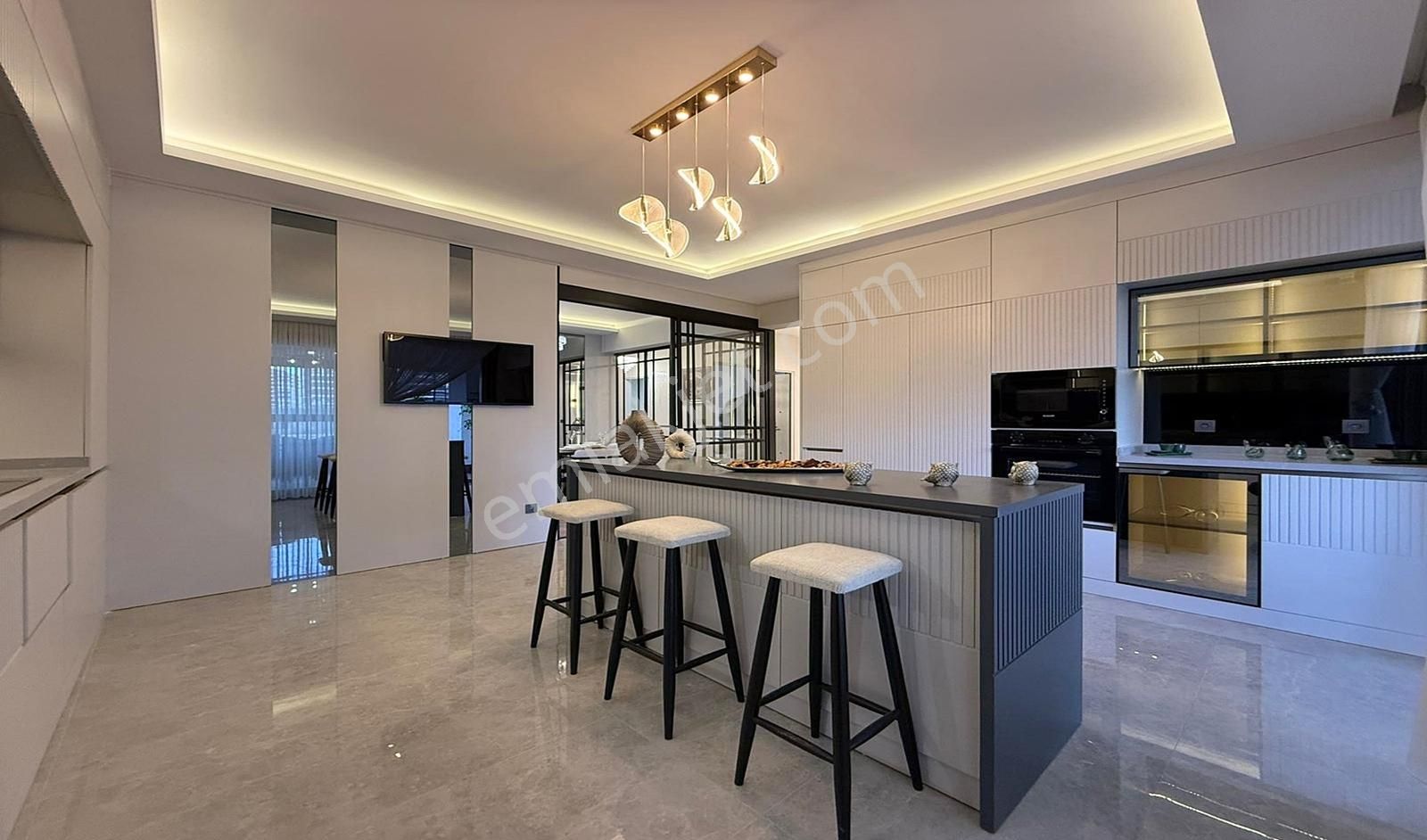 Yasa'dan Ovacık'da Sıfır 5+1 Yemek Odalı Muhteşem Konum !!! - Görsel 23