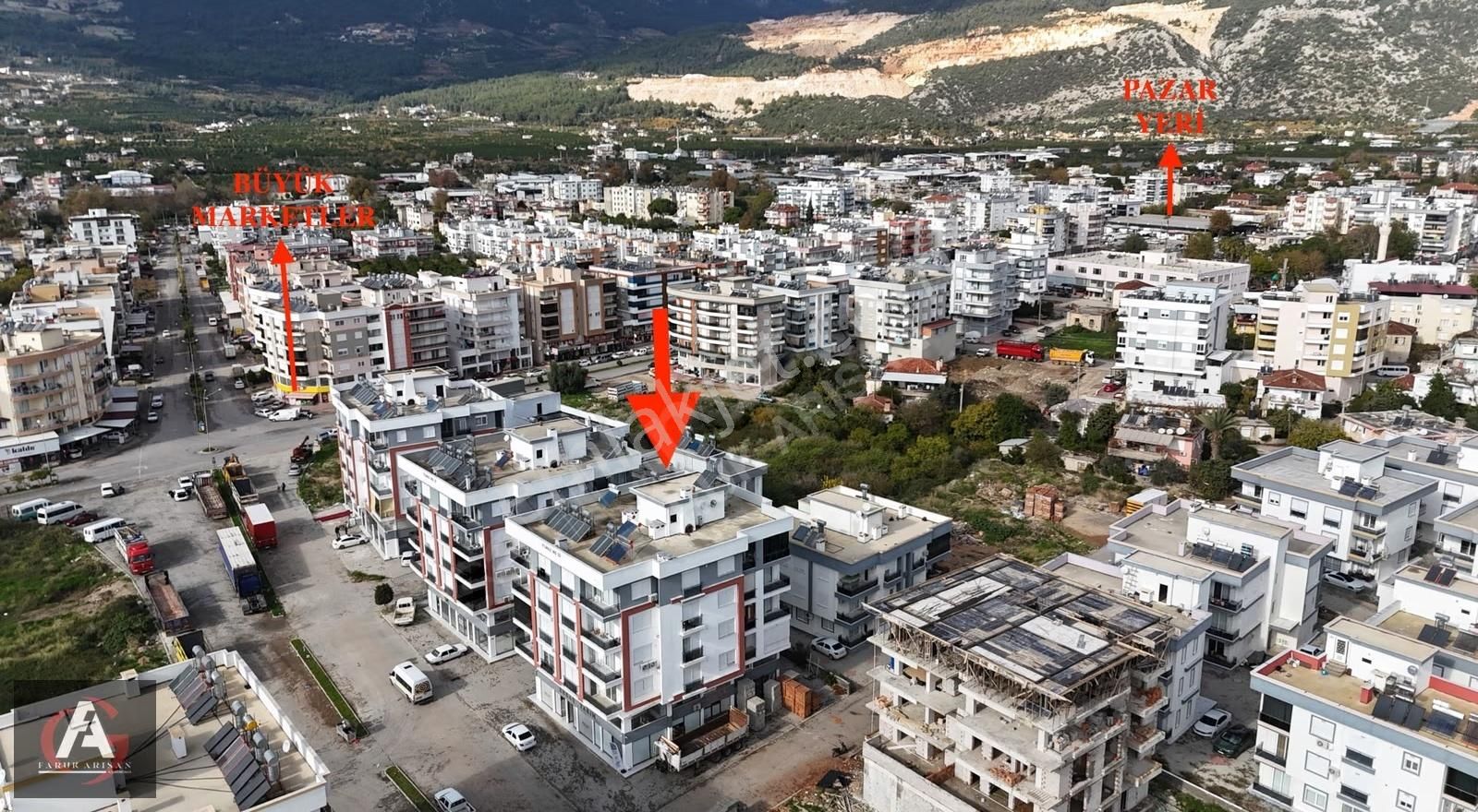 Faruk Arısan'dan Turunçovada Amerikan Mutfak Geniş Lüx 2+1 - Görsel 2