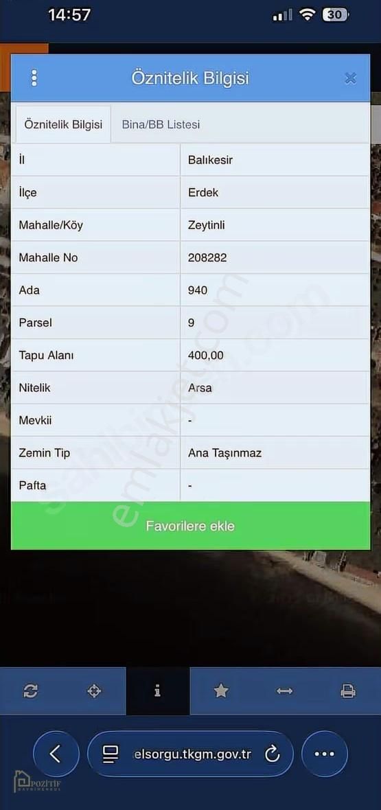 Pozitif'ten Denize 150 Metre Mesafede Satılık İmarlı Arsa - Görsel 3