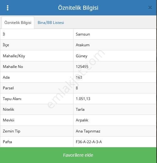 Aress'ten Güneyköy Mevkide Satılık Tarla - Görsel 2