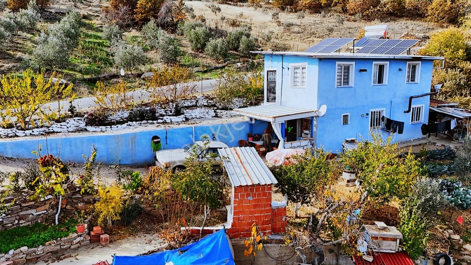 Köprübaşı'da Satılık Asfalt Üstü 4494 M2 Hobi Bahçeli Köy Evi - Görsel 25