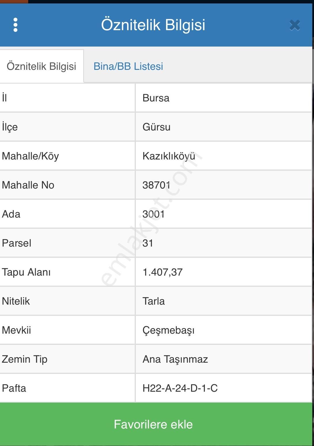 Gürsu Kazıklı Köyünde Satılık Verimli Armut Bahçesi - Görsel 7