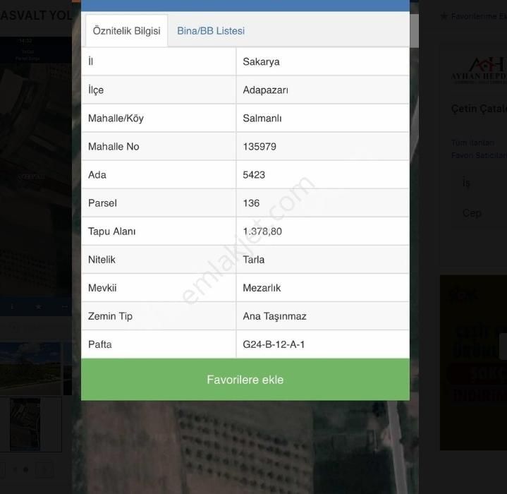 Ayhan Hepdiker Den Salmanlıda Asvalt Yola Cepheli 1.377m2 Tarla - Görsel 16