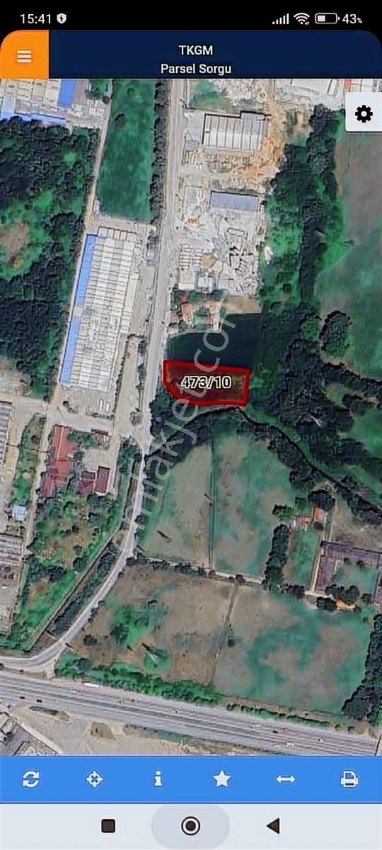 İzmit Kartepe D 100 Akmeşe Ayrımında Sanayi İmarlı Arsa - Görsel 2