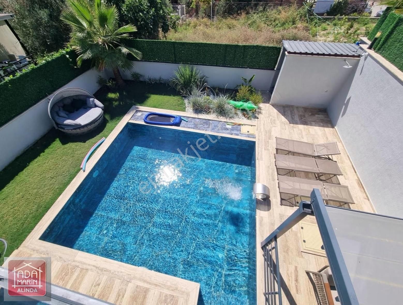 Kuşadası Karaova'da Satılık Lüks Tam Bağımsız Villa | 5+2 | - Görsel 29