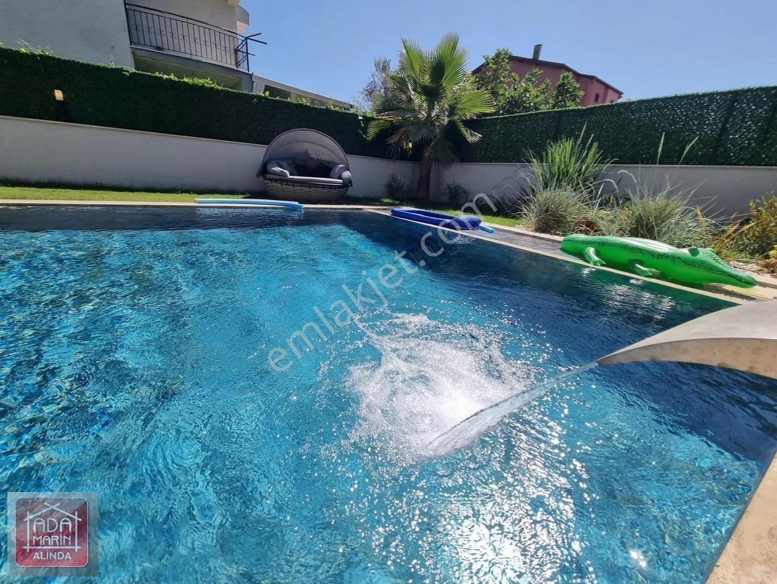 Kuşadası Karaova'da Satılık Lüks Tam Bağımsız Villa | 5+2 | - Görsel 8