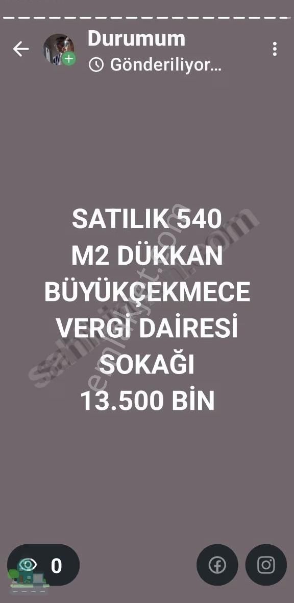 Satılık 540 M2 Dükkan