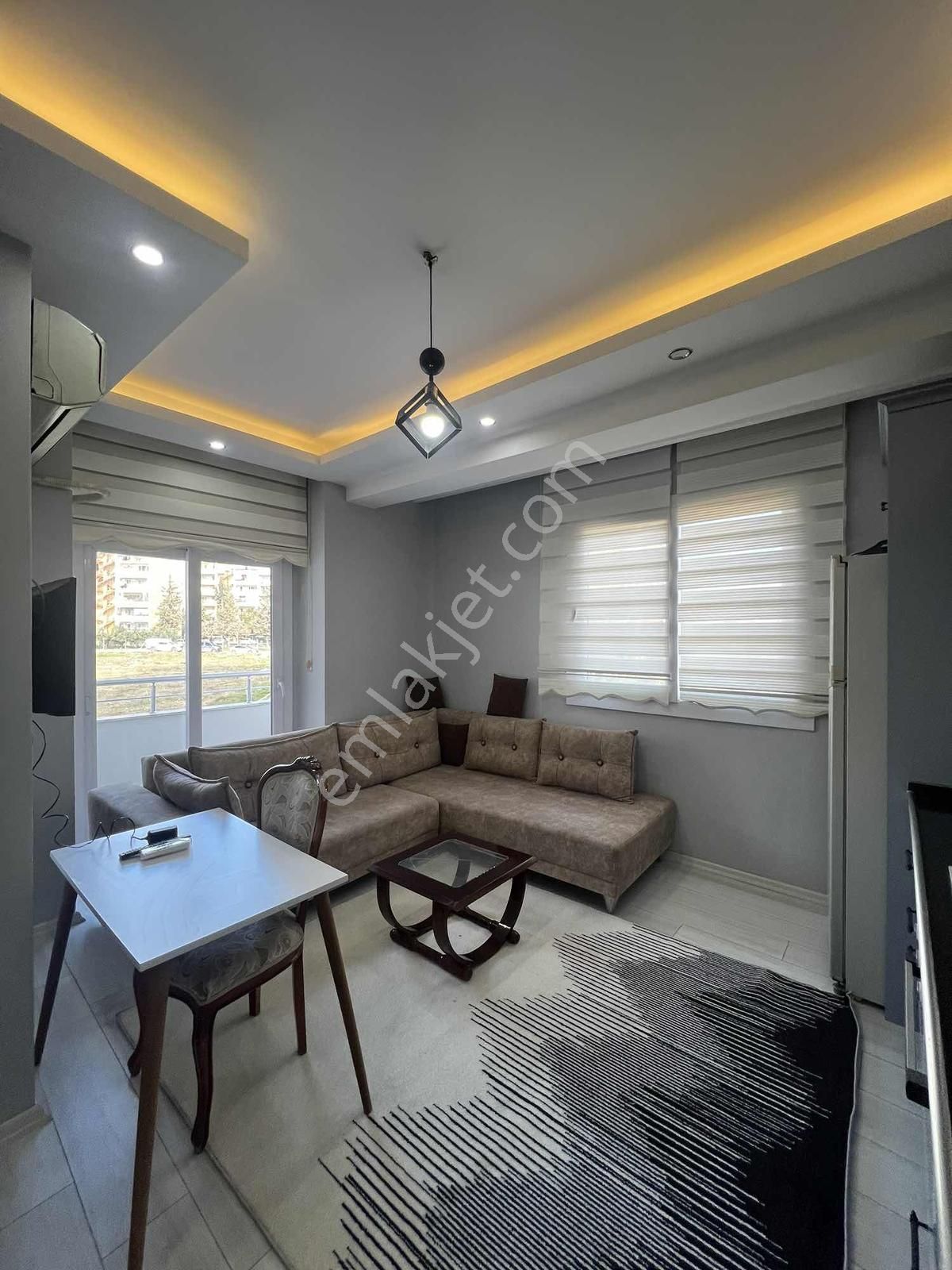Kulepark~ayrıcalığı~ile~1+1~eşyalı~köşe~daire~48~m2lüks~balkonlu - Görsel 3