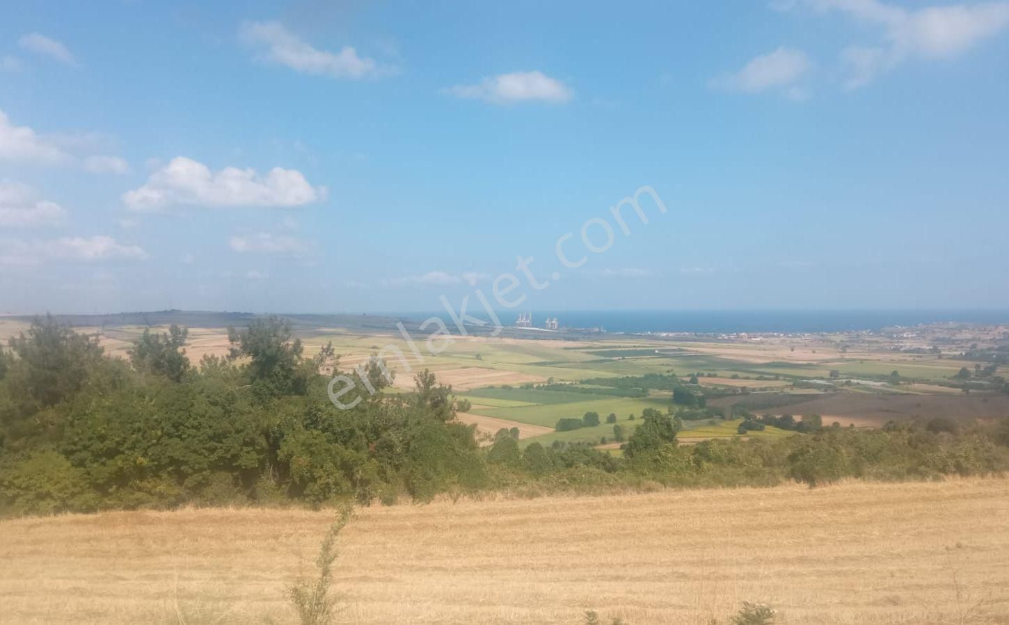 Tekirdağ Süleymanpaşa Deniz Manzaralı 27 Dönüm Satılık Tarla