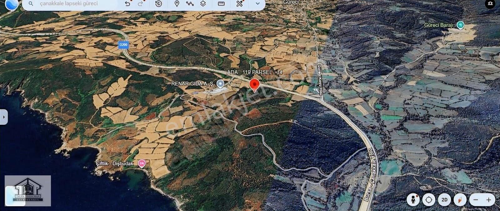 Talha Tozduman'dan Çanakkale Lapseki'de 7.615 M2 Müstakil Tarla - Görsel 19